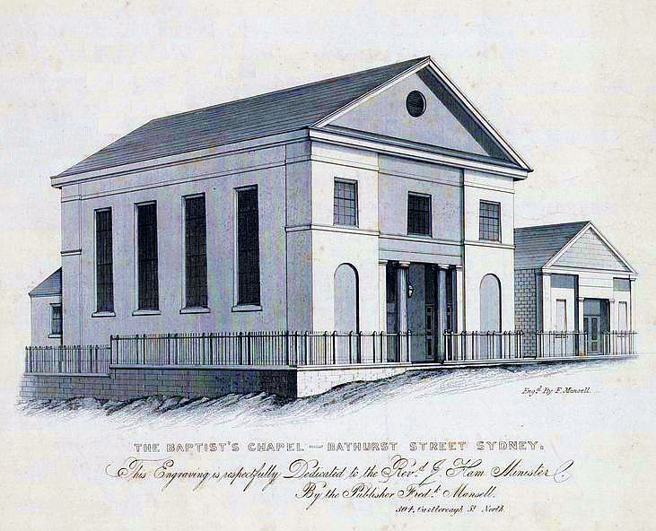 [Bathurst Street Baptist Chapel Sydney]